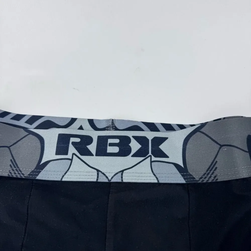 RBX Black and Gray Boxer Briefs‎ Athletic Fit
